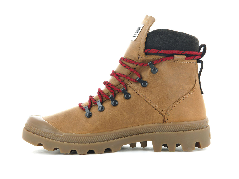 Zapatos Altas Palladium LEGION HIKER Hombre Marrones | Costa Rica-74859